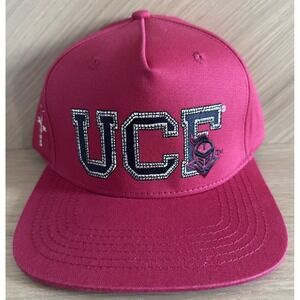Mitchell & Ness Travis Scott Cactus Jack NCAA‎ UCF Knights Snapback Hat Cap Red